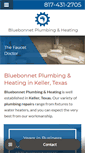 Mobile Screenshot of bluebonnetplumbing.com
